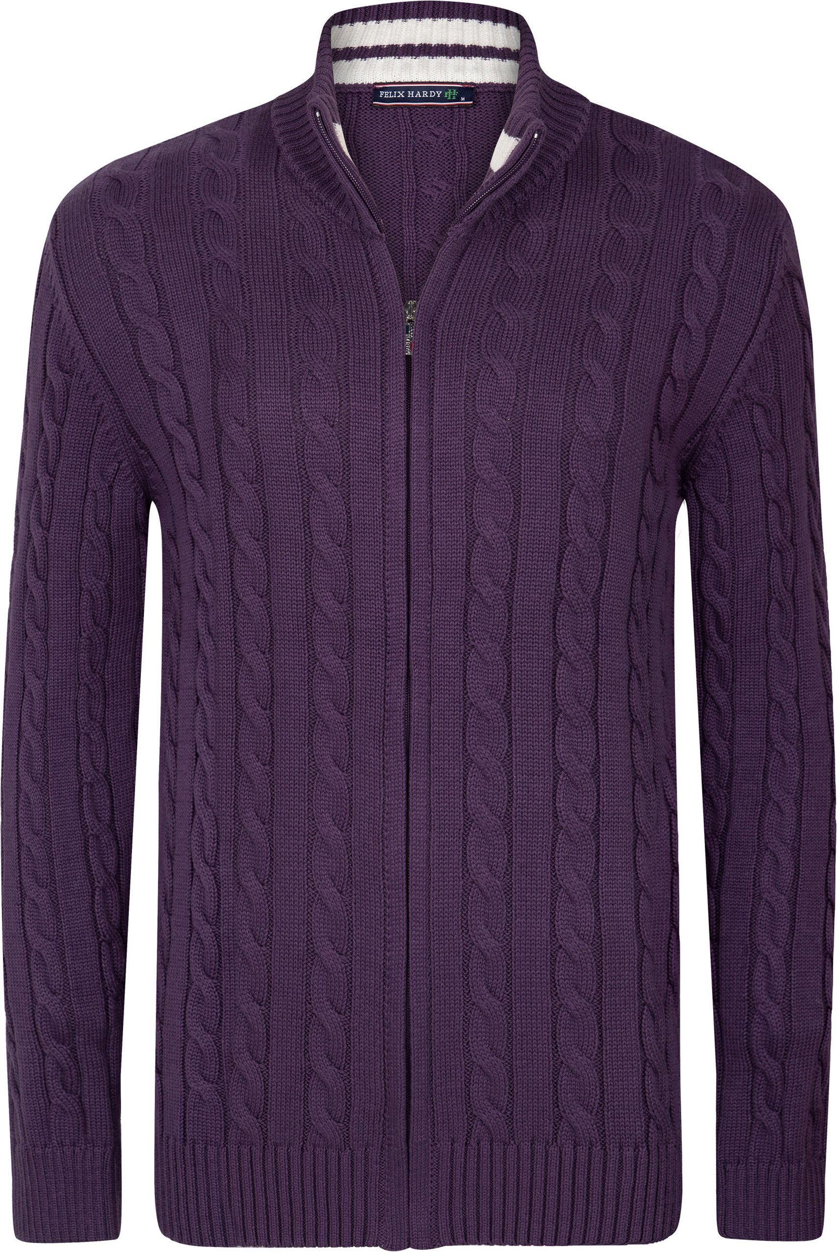 Stehkragen Zopfmuster Pullover Horacio