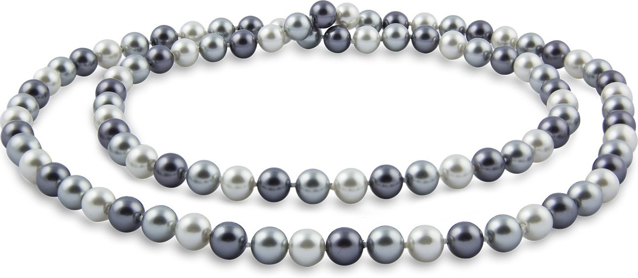 Mallorca 3V-EP45-EGGH 2-Wickel-Perlenkette für Damen