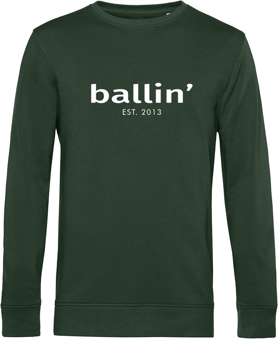 Basic Sweater von Ballin Est. 2013 in der farbe Grun und in größe XXL.