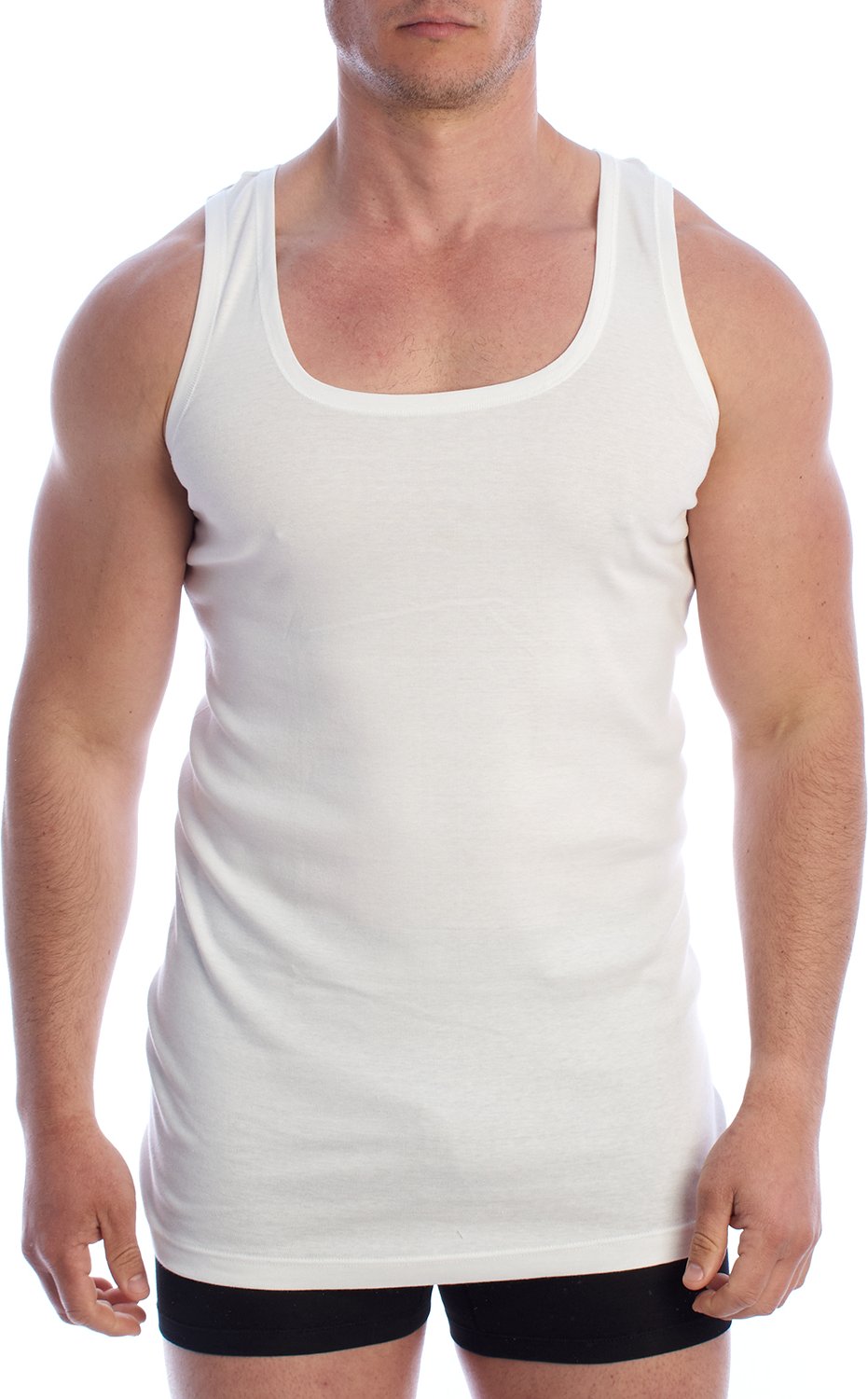 Herren ärmelloses Unterhemd aus Bio-Baumwolle 2006