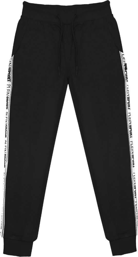 Schwarze Jogginghose mit Logo von Plein Sport