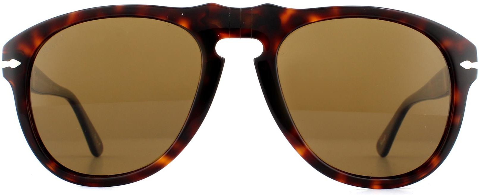 Persol Aviator Herren Havanna Braun Polarisierte Sonnenbrille