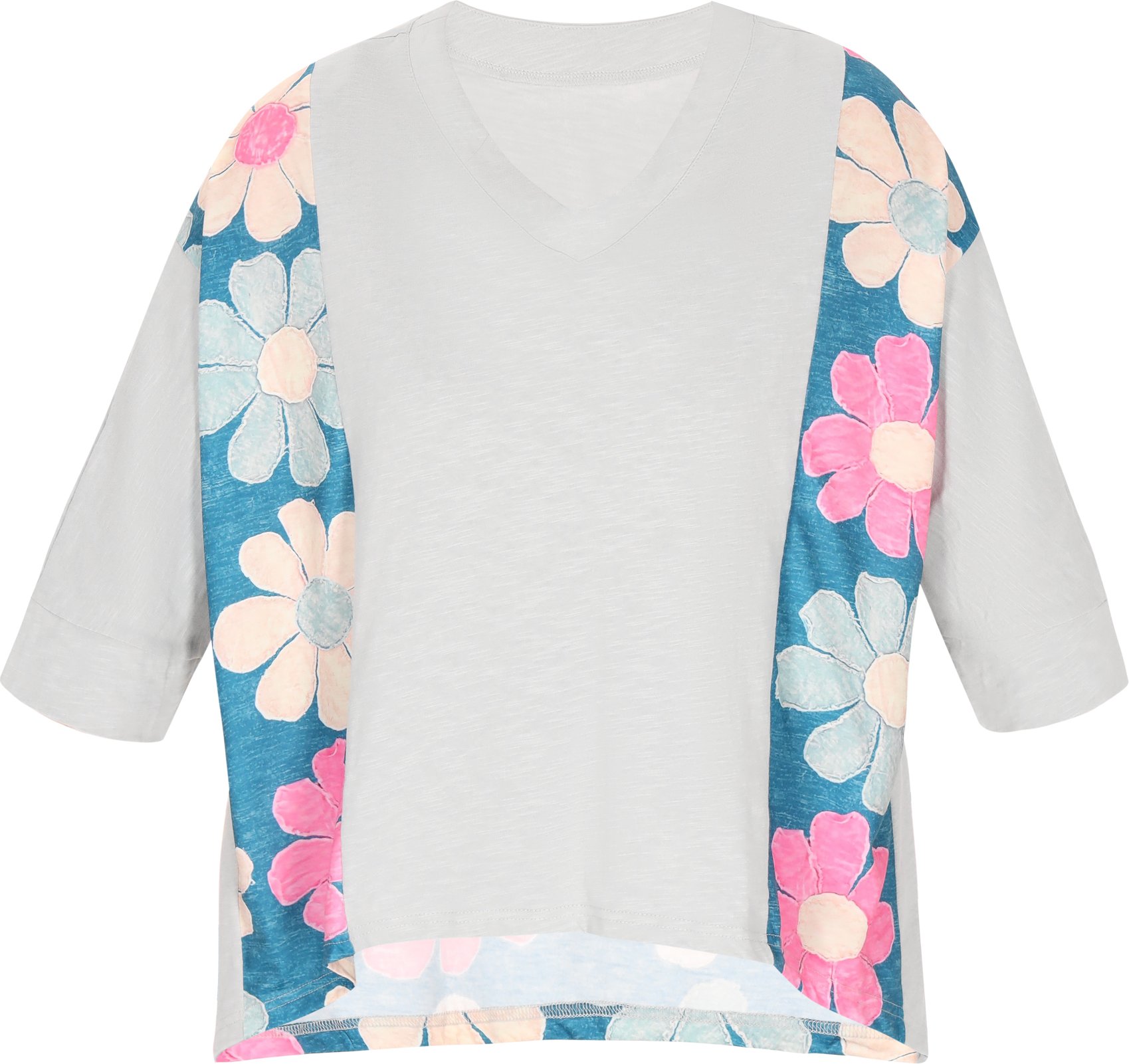 usha Langarmshirts in großen Größen Frauen mehrfarbig grün