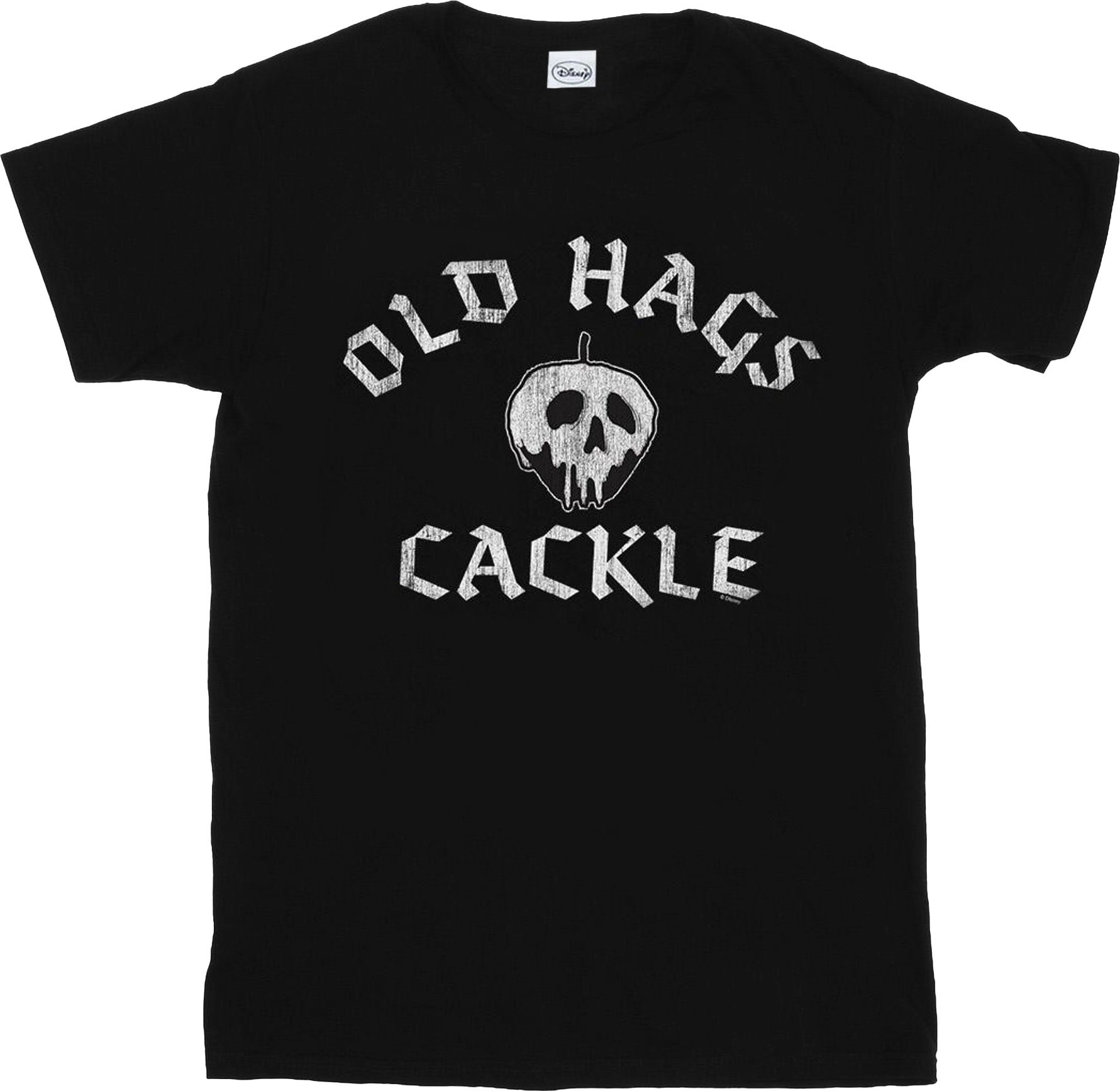 Disney - "Snow White Old Hags" T-Shirt für Mädchen (Schwarz)