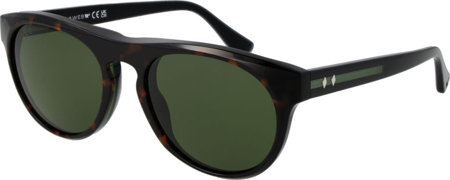 Web Braun Acetat Sonnenbrille