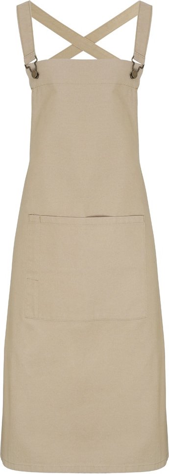 Thumbnail - Premier Cross Back Barista Latzschürze (Khaki)