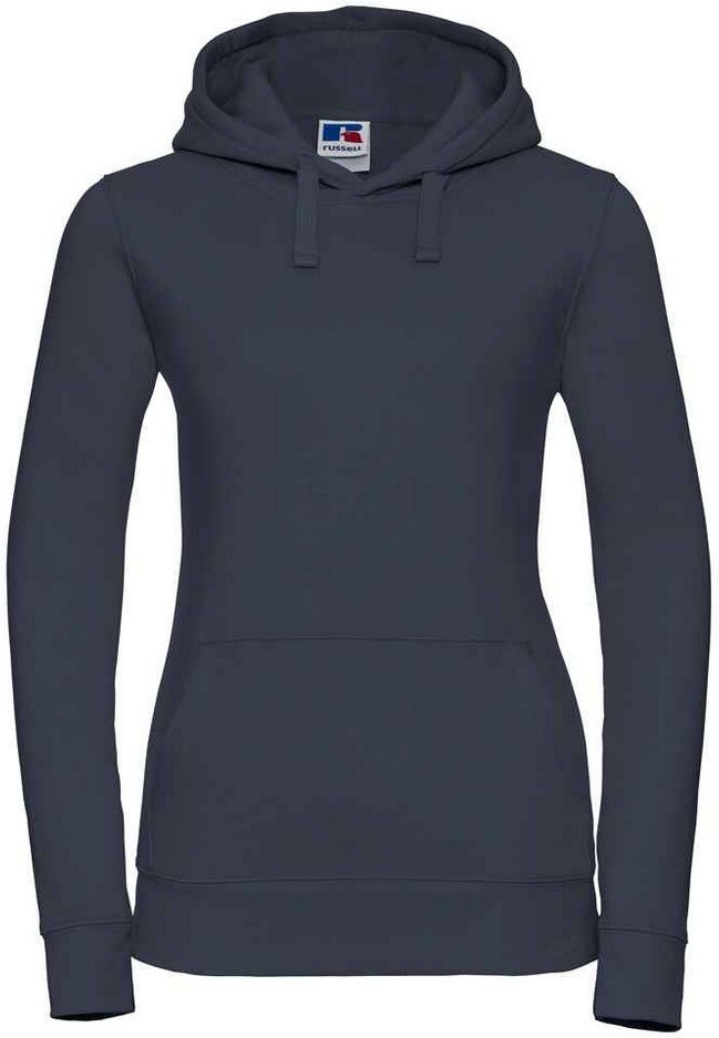 Russell - "Authentic" Kapuzenpullover für Damen (Dunkelblau)