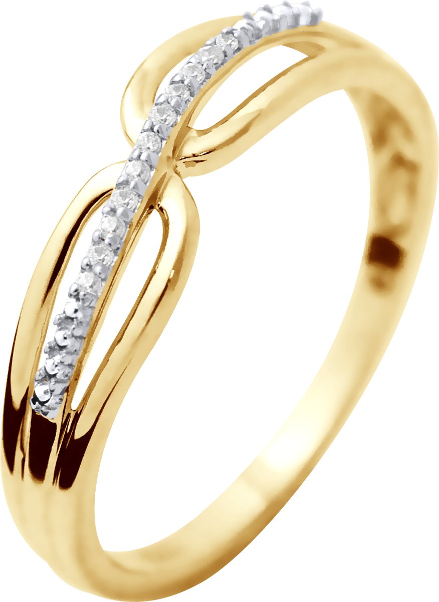 DIADEMA - Ring - Prestige Jewelery - Diamanten Gelbgold