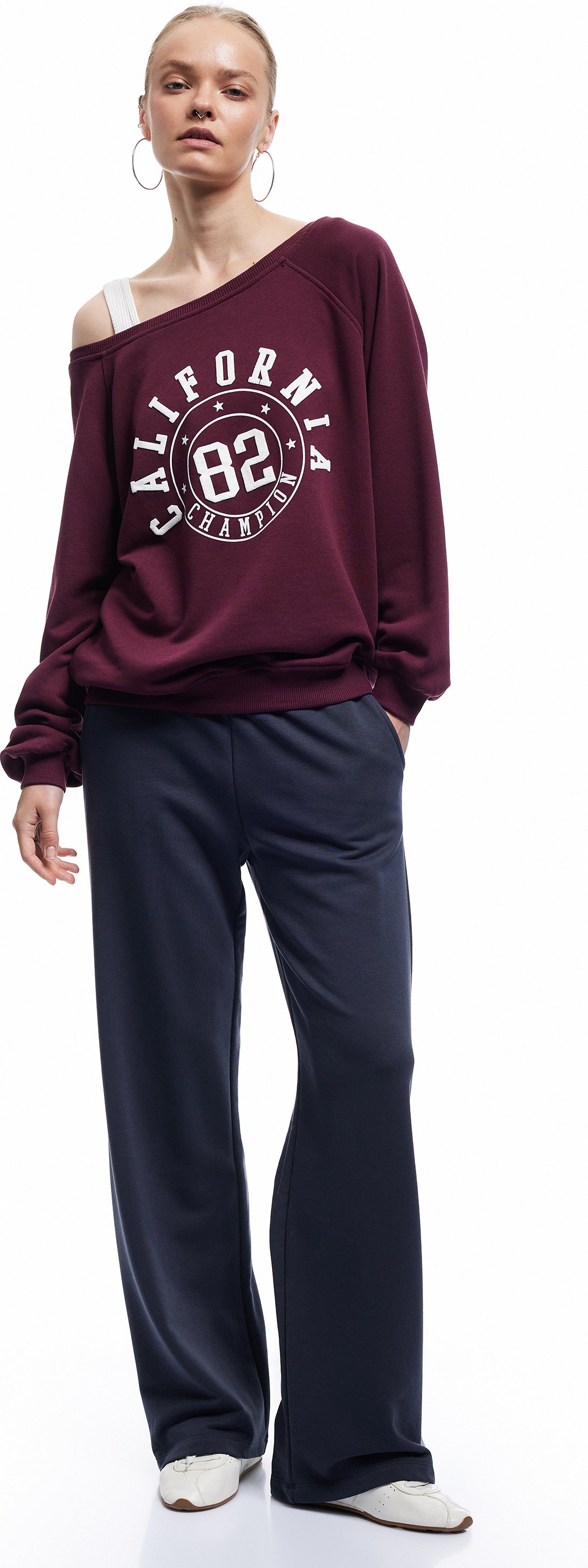 Koton SWEAT BOTTOMS Flare-Fit Jogginghose mit Taschen