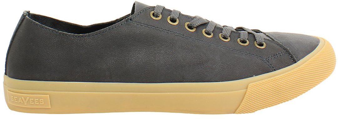 Seavees Militärausgabe Niedrige Herrenschuhe Schwarz