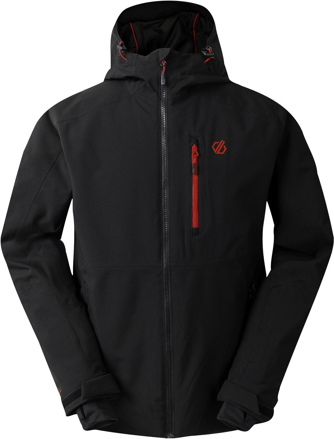 Dare 2B - "Eagle III" Skijacke für Herren (Schwarz/Leuchtend Rot)