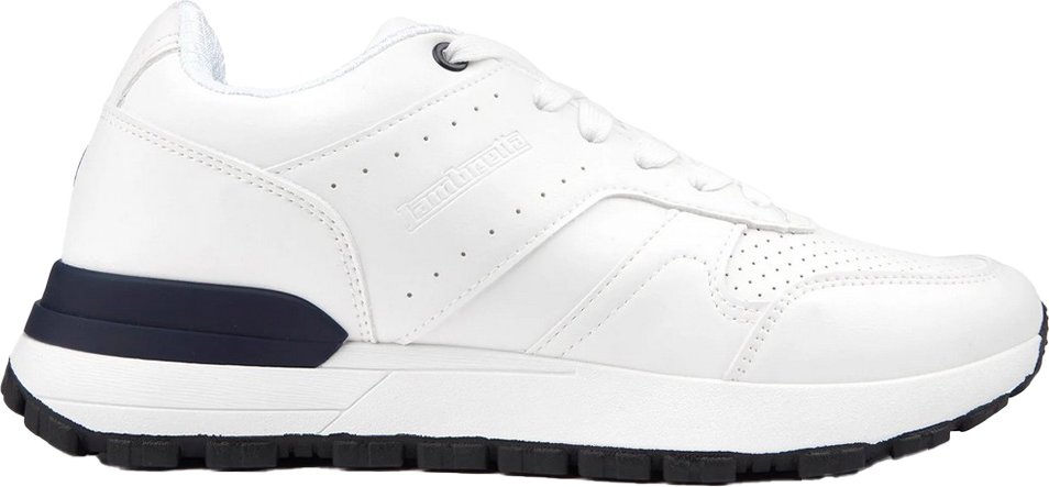 Lambretta - Herren/Damen Unisex Sneaker "Echo 2" (Weiß/Beige)