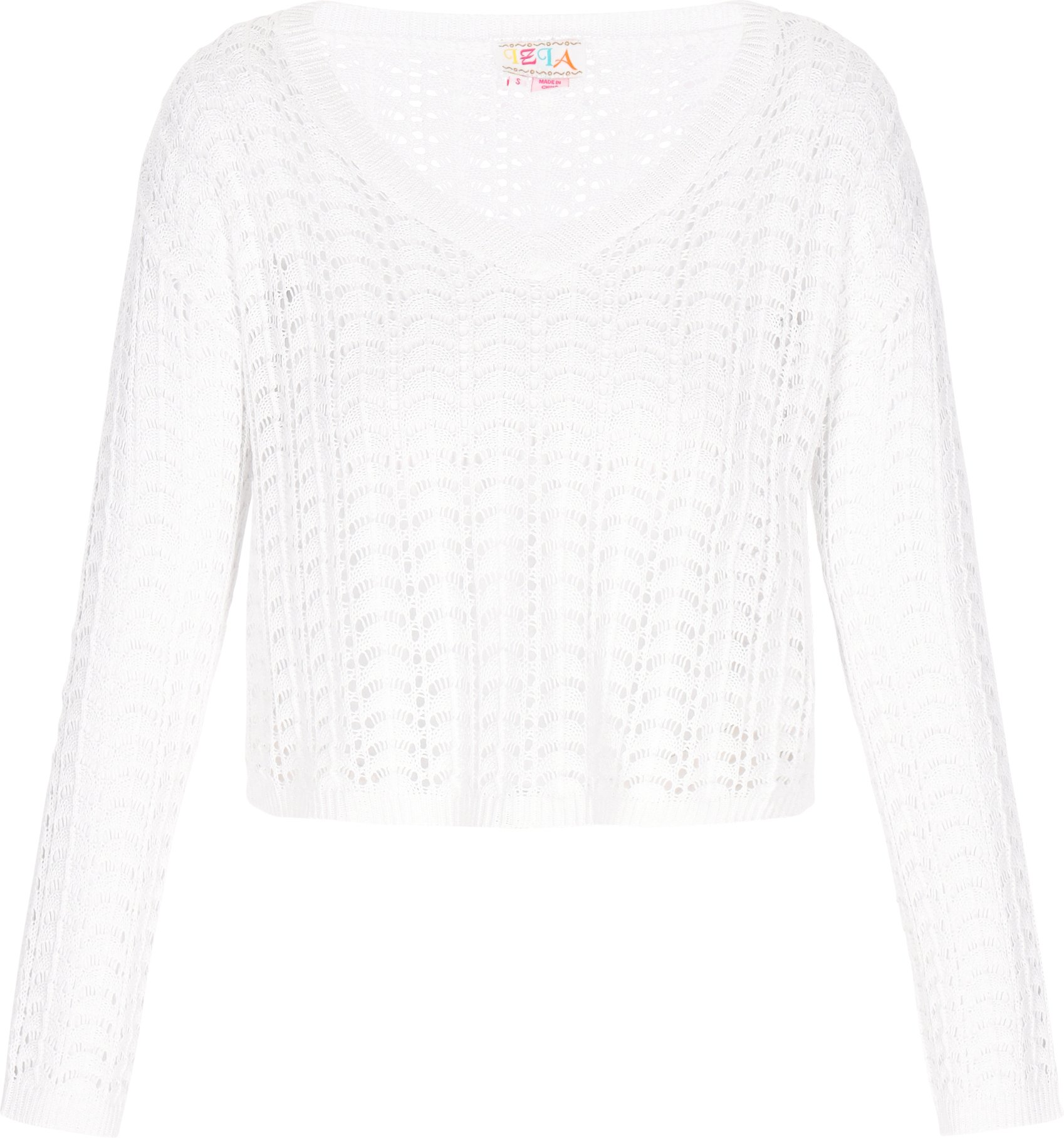 Thumbnail - IZIA Pullover Frauen cremefarben