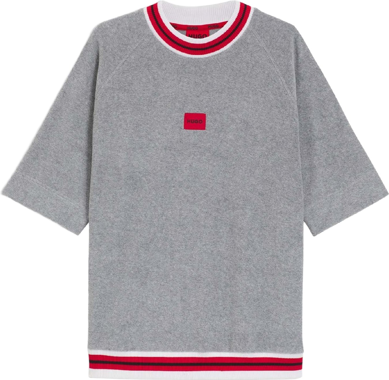 Hugo - "Jaxon" Sweatshirt für Herren, kurzärmlig (Grau)