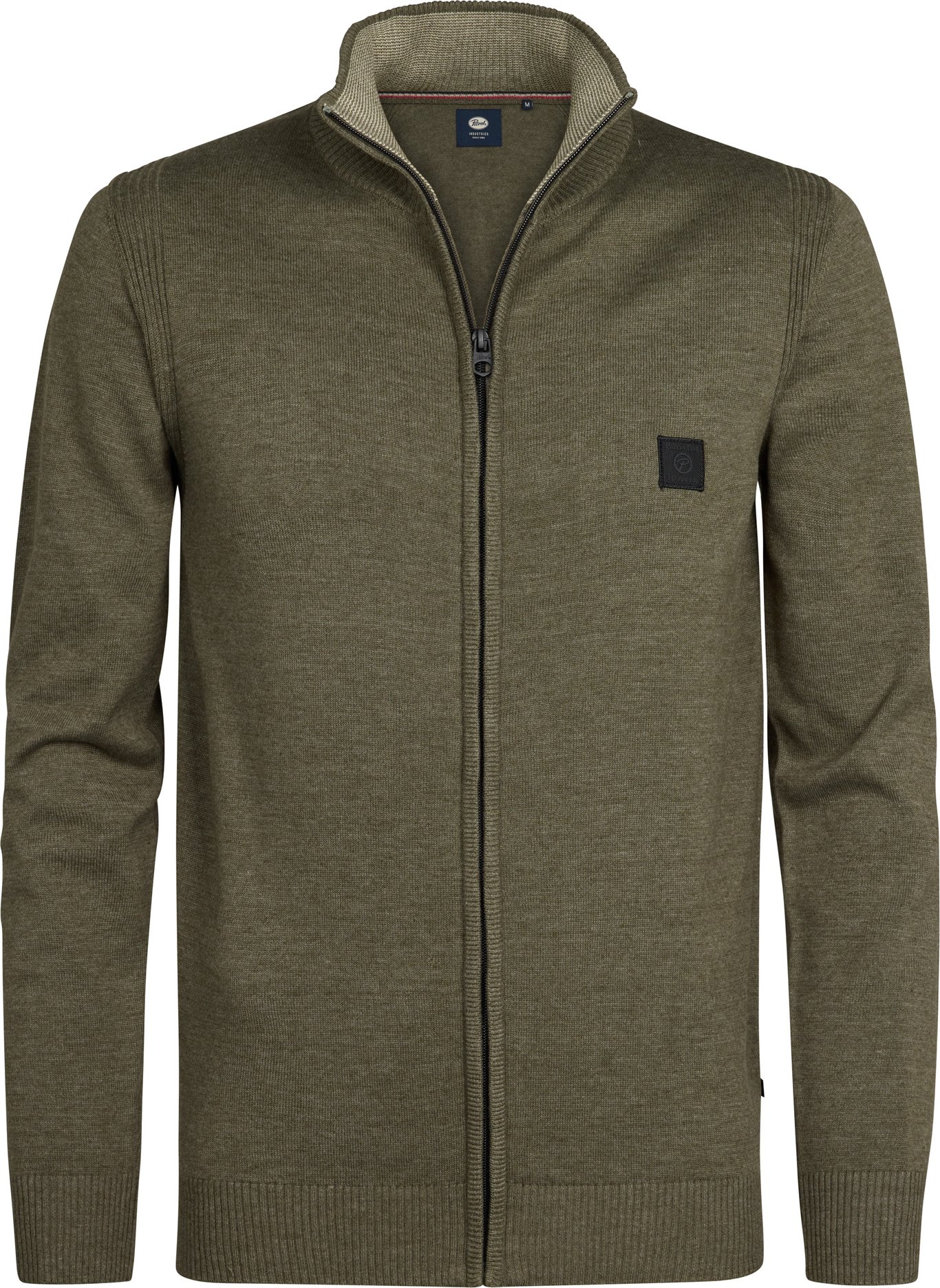 Petrol Industries - FeinstrickStrickjacke Nevada Herren - Grün