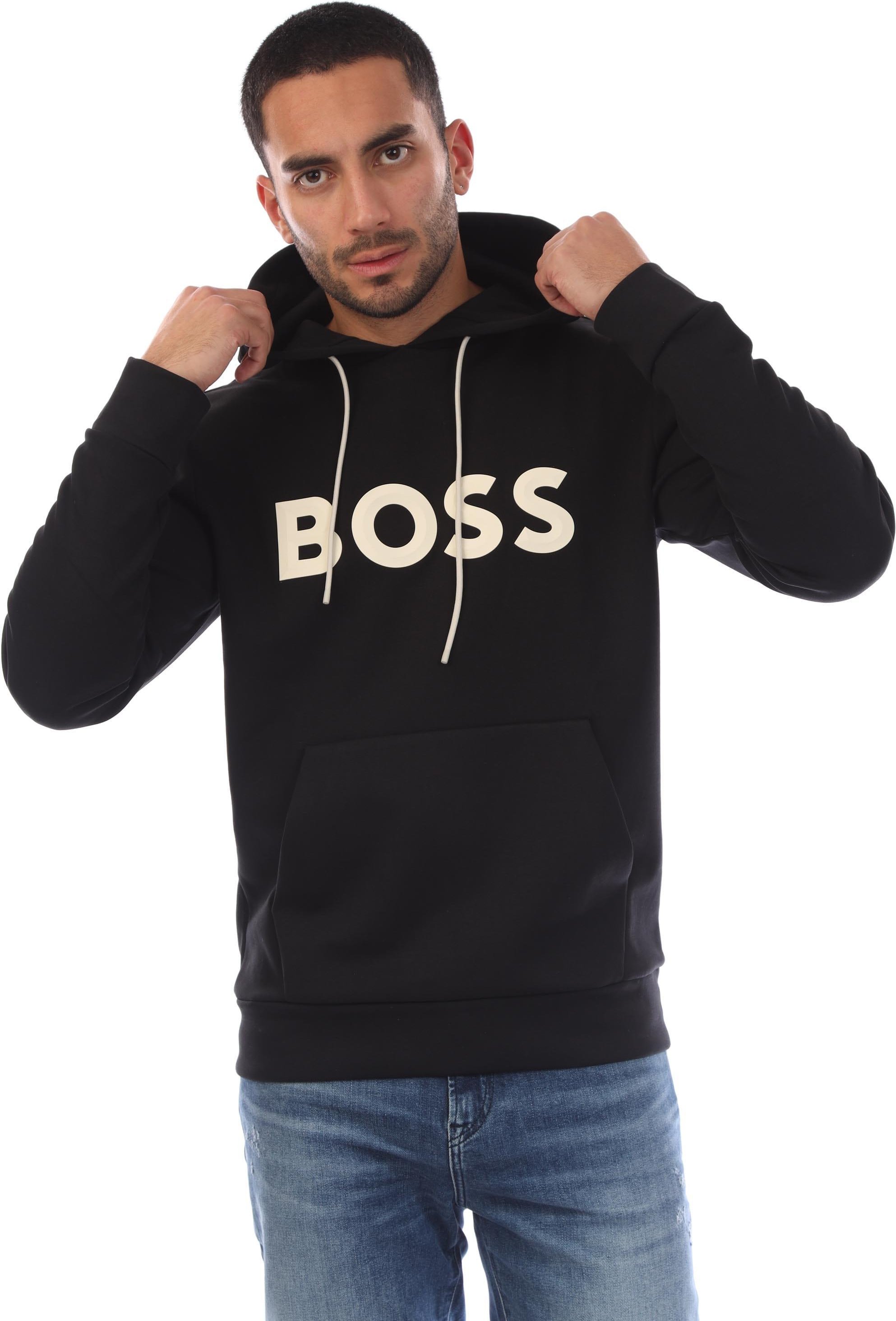 Hugo Boss - "Soody" Kapuzenpullover für Herren (Schwarz)