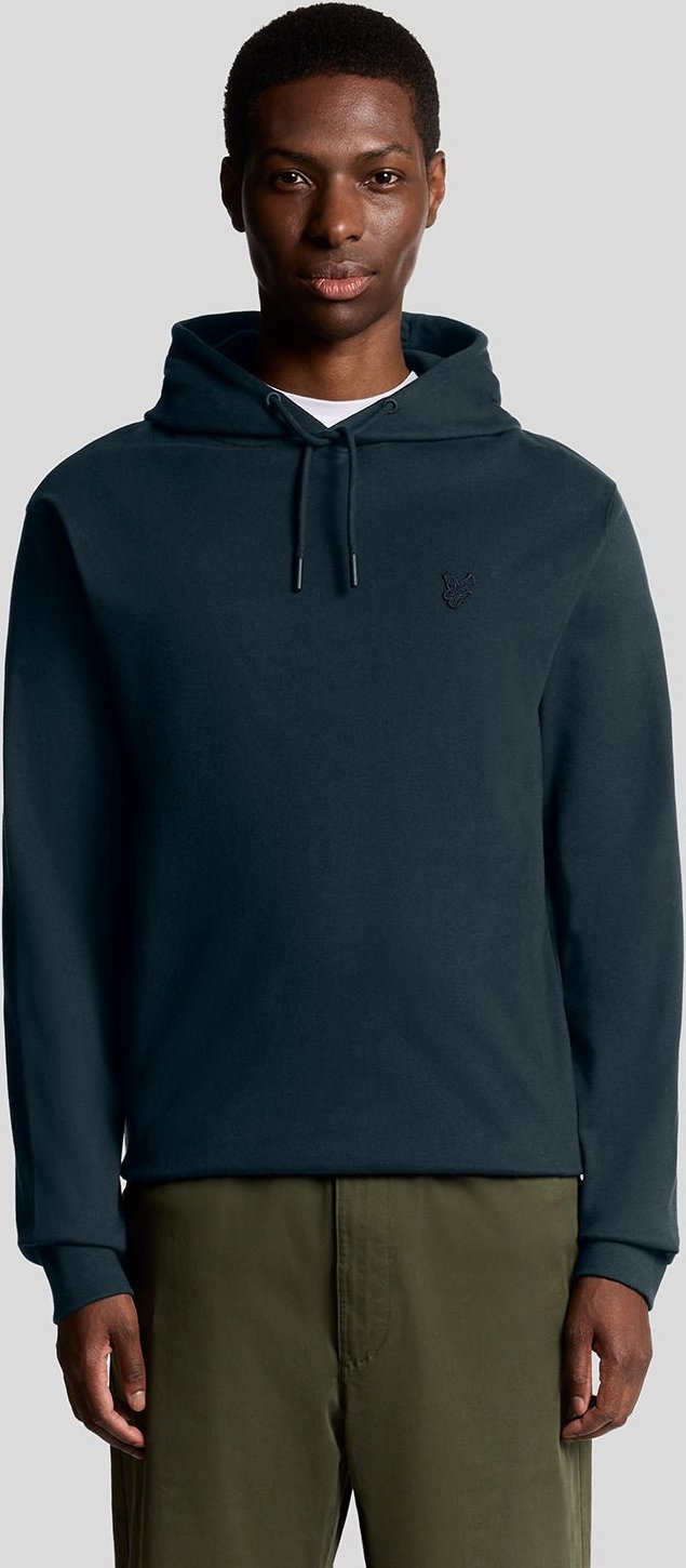 Lyle & Scott Schwerer Kapuzenpullover - Schwarz