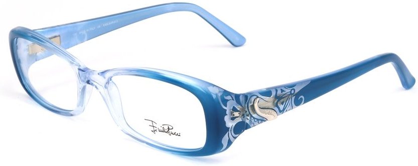 Ep2660 461 Blaue Rechteckige Brille