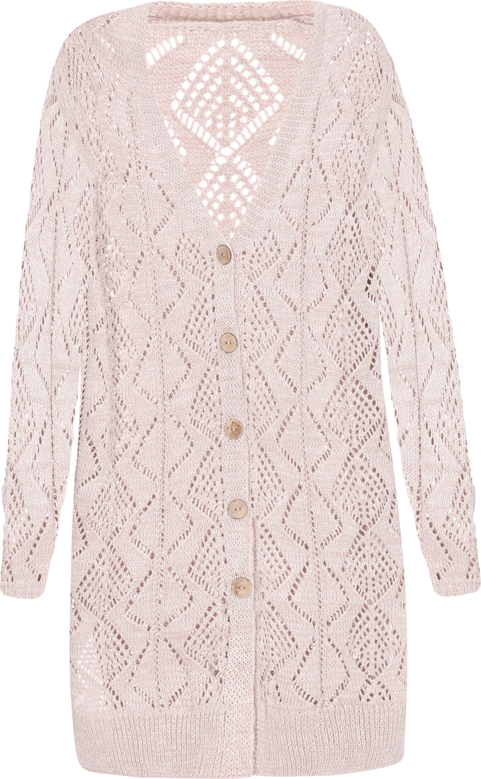 usha Strickjacke Frauen Beige