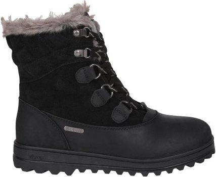 Mountain Warehouse - "Vostock" Schneestiefel für Damen, Leder, Wasserfest (Schwarz)