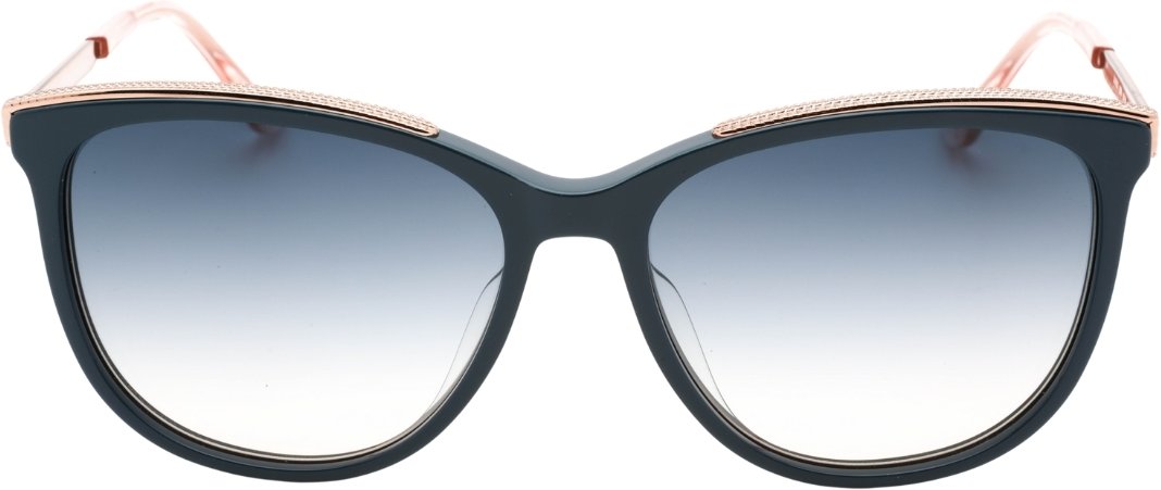 Juicy Couture Sonnenbrille in Roségold mit blauen Verlaufsgläsern