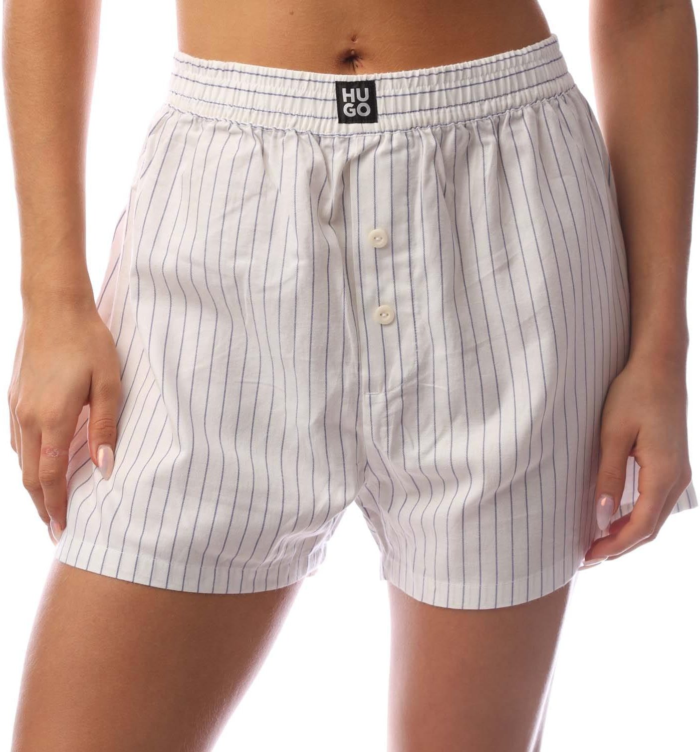 Hugo - "Maia" Schlafanzug-Shorts für Damen (Weiß)