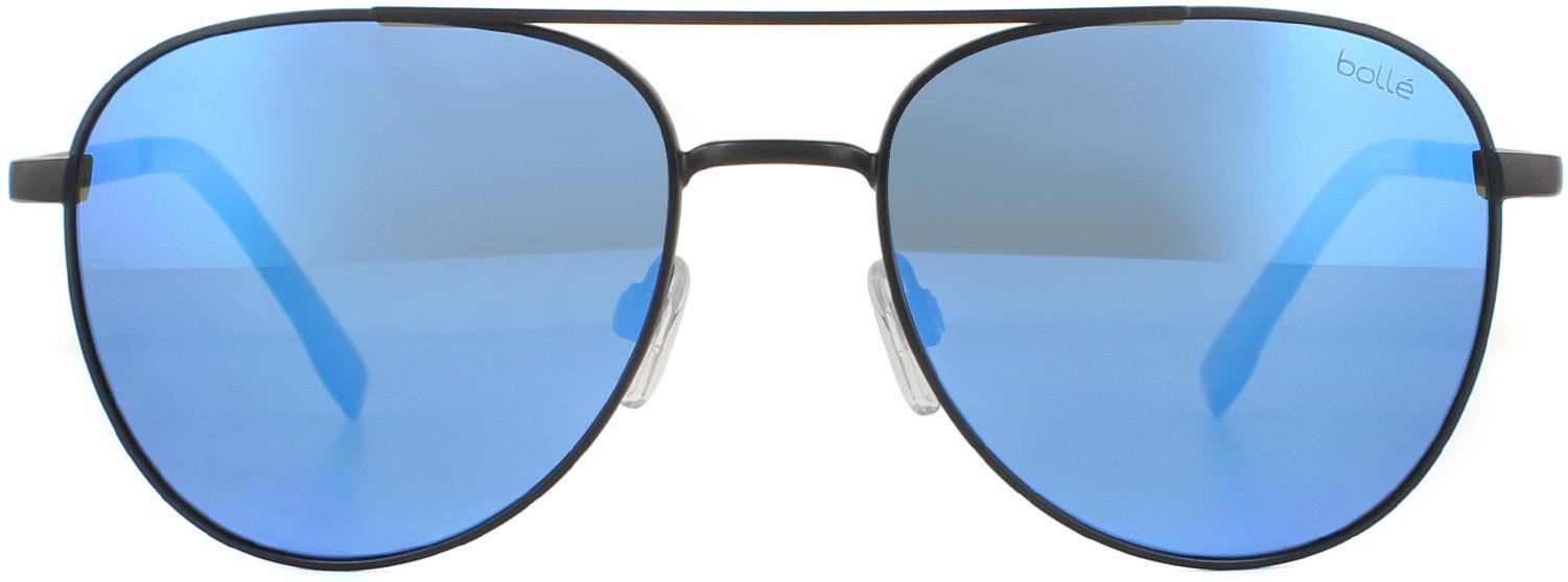 Thumbnail - Bolle Lunettes De Soleil Evel 12536 Mat Noir Offshore Bleu Polarisé