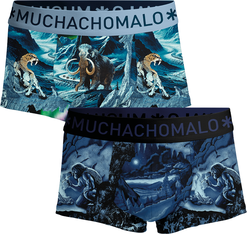 Muchachomalo Herren Boxershorts – 2 Stück – Herren Unterhosen