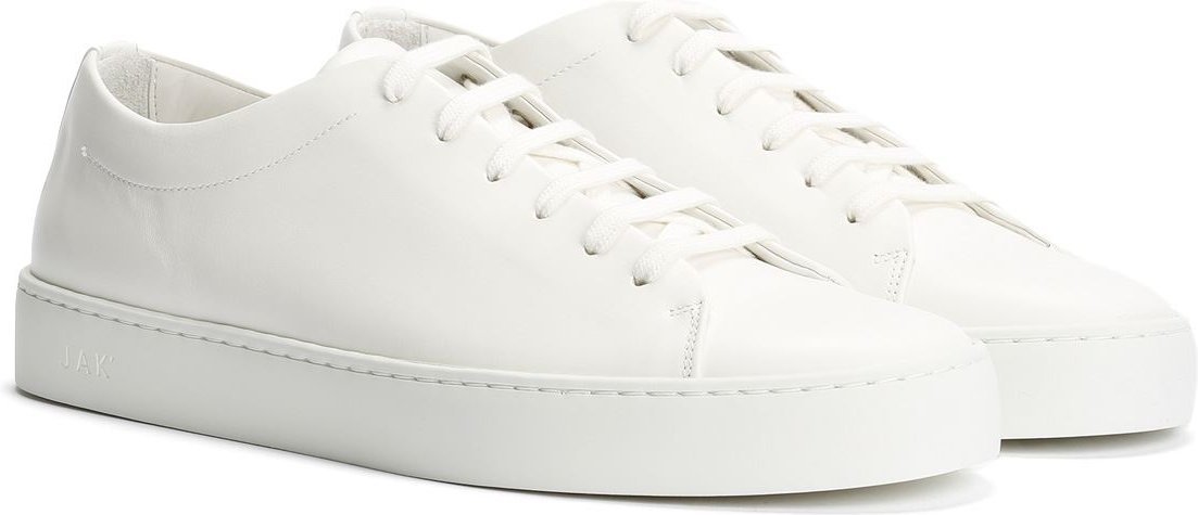 JAK Royal Leder Herren Weiße Sneakers