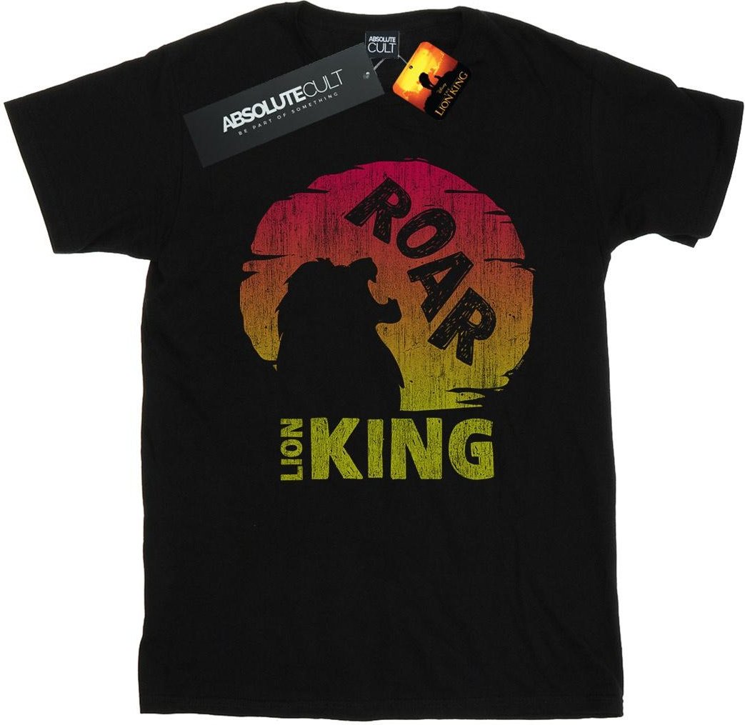Disney - "The Lion King Movie Roar" T-Shirt für Herren (Schwarz)