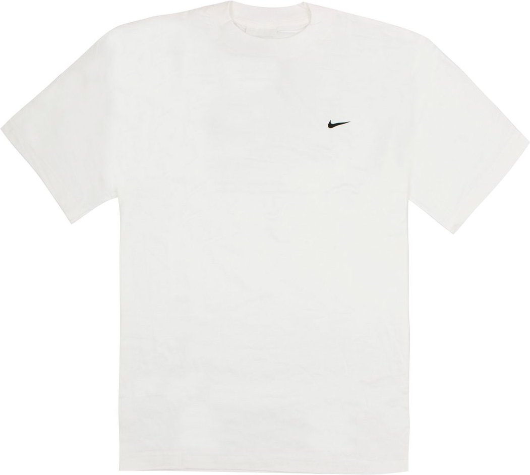 Nike Mens Plain White Tee Casual T-Shirt 990479 001