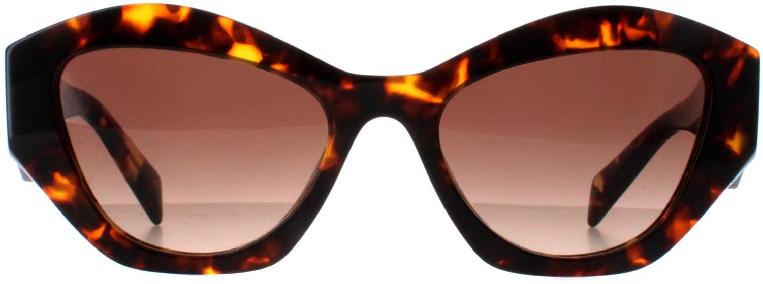 Prada Rechteck Damen Honey Havana Braun Verlauf PR07YS