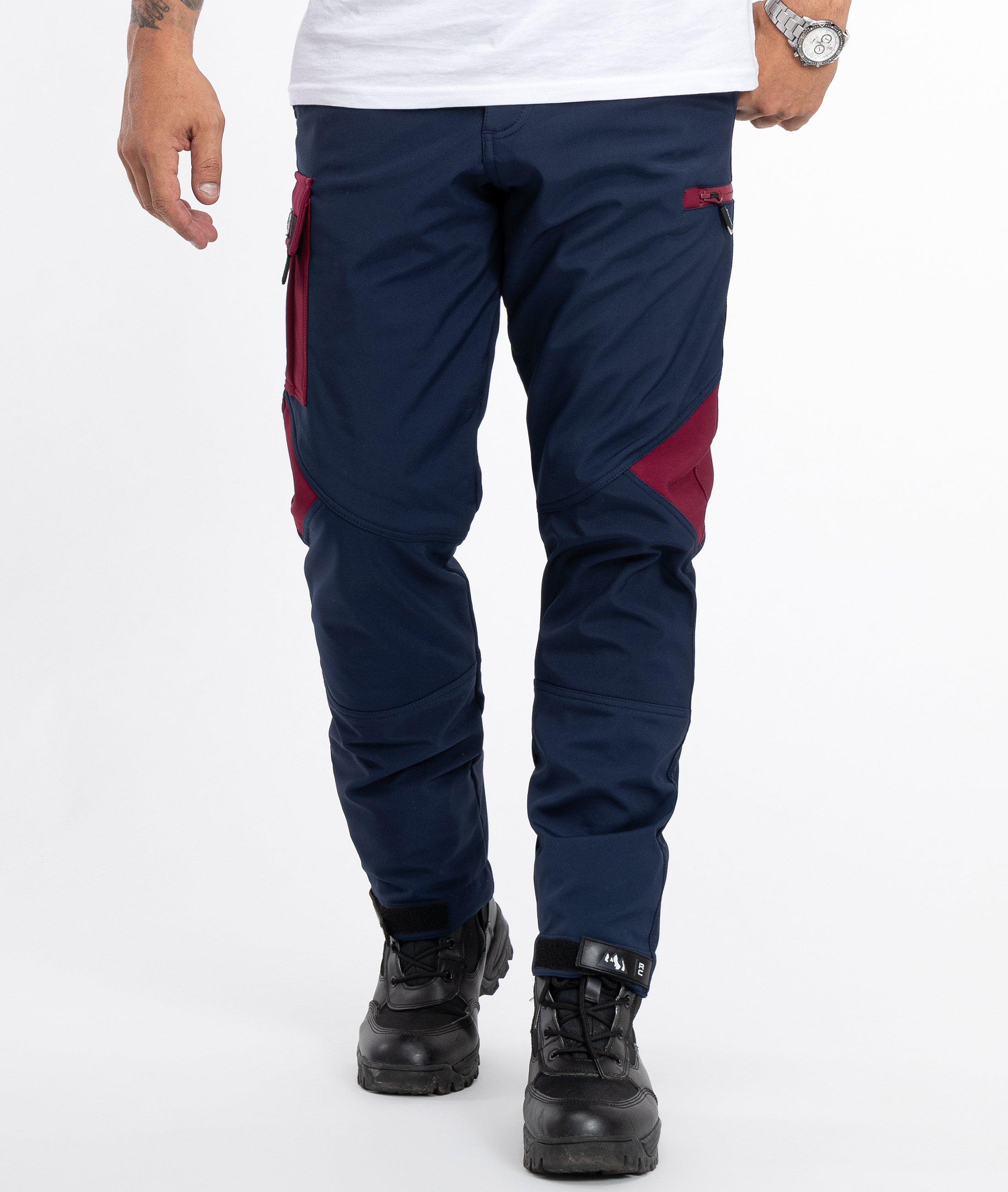 Rock Creek Softshellhose Dunkelblau