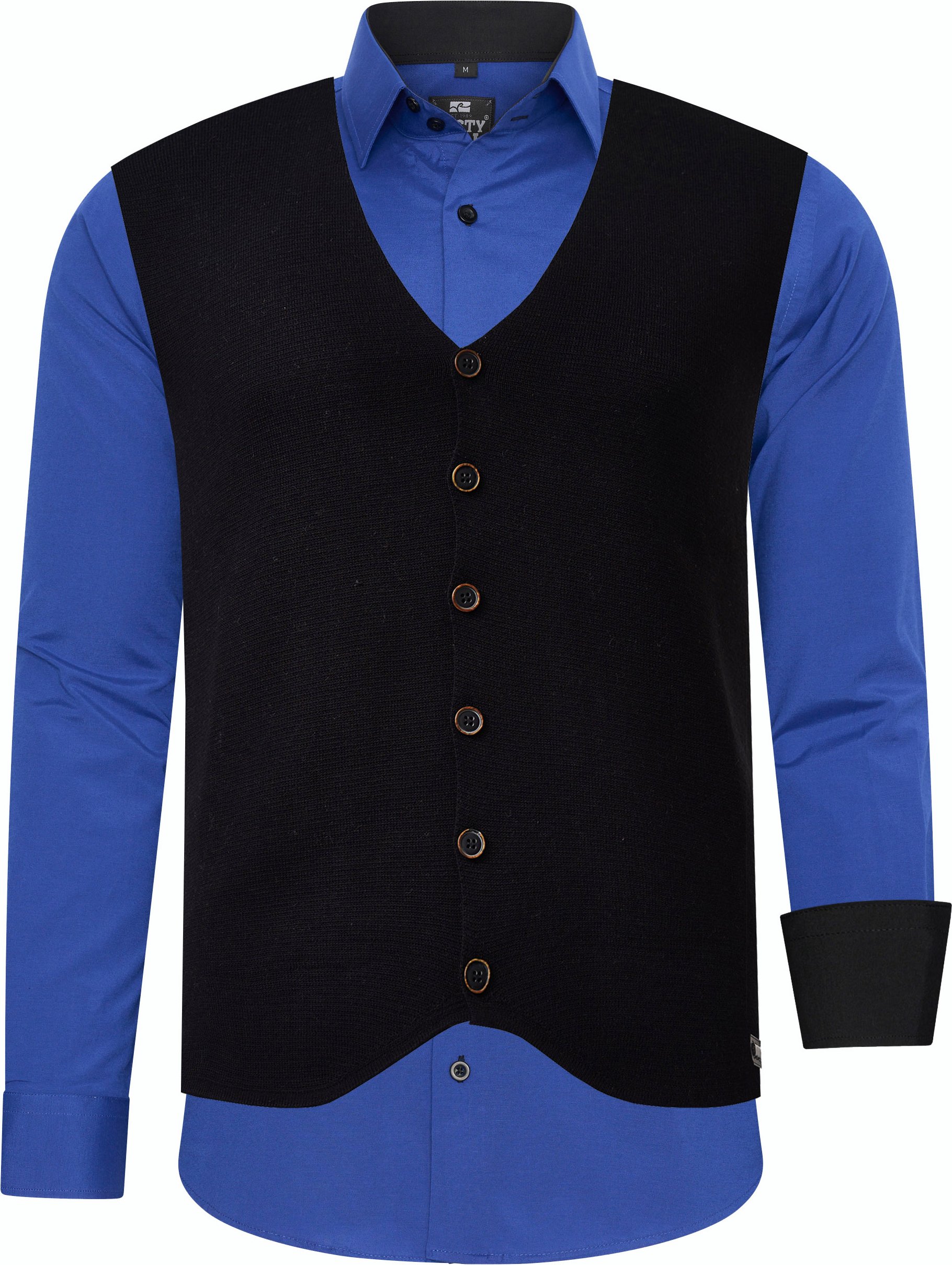 Hemd mit Weste 2er Set