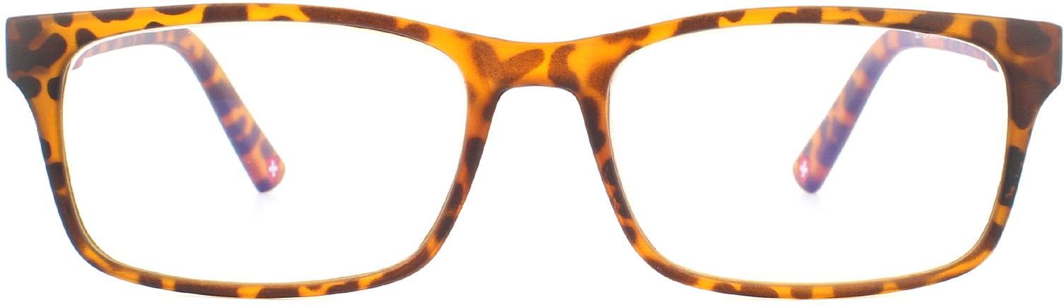 Thumbnail - Montana Lesebrille BLF73-A Matte Turtle Brown Blue Light Block +2.50