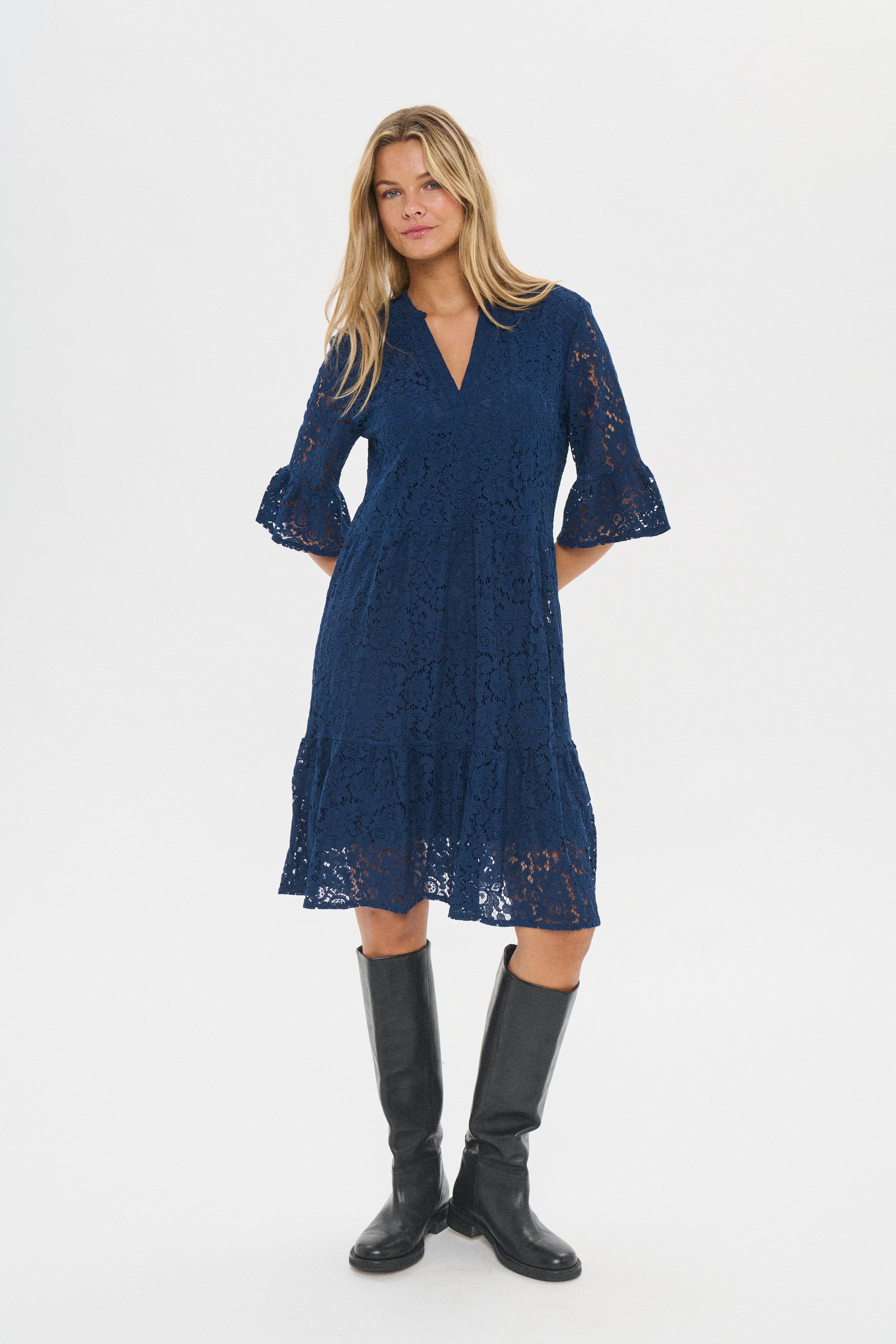 Kleid ZannaSZ Kleid Lockere Passform