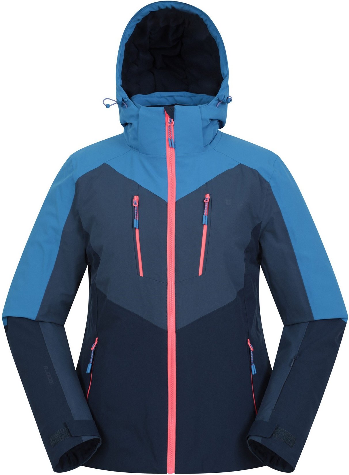 Thumbnail - Mountain Warehouse Damen/Damen Valais wasserdichte Skijacke (Marineblau)