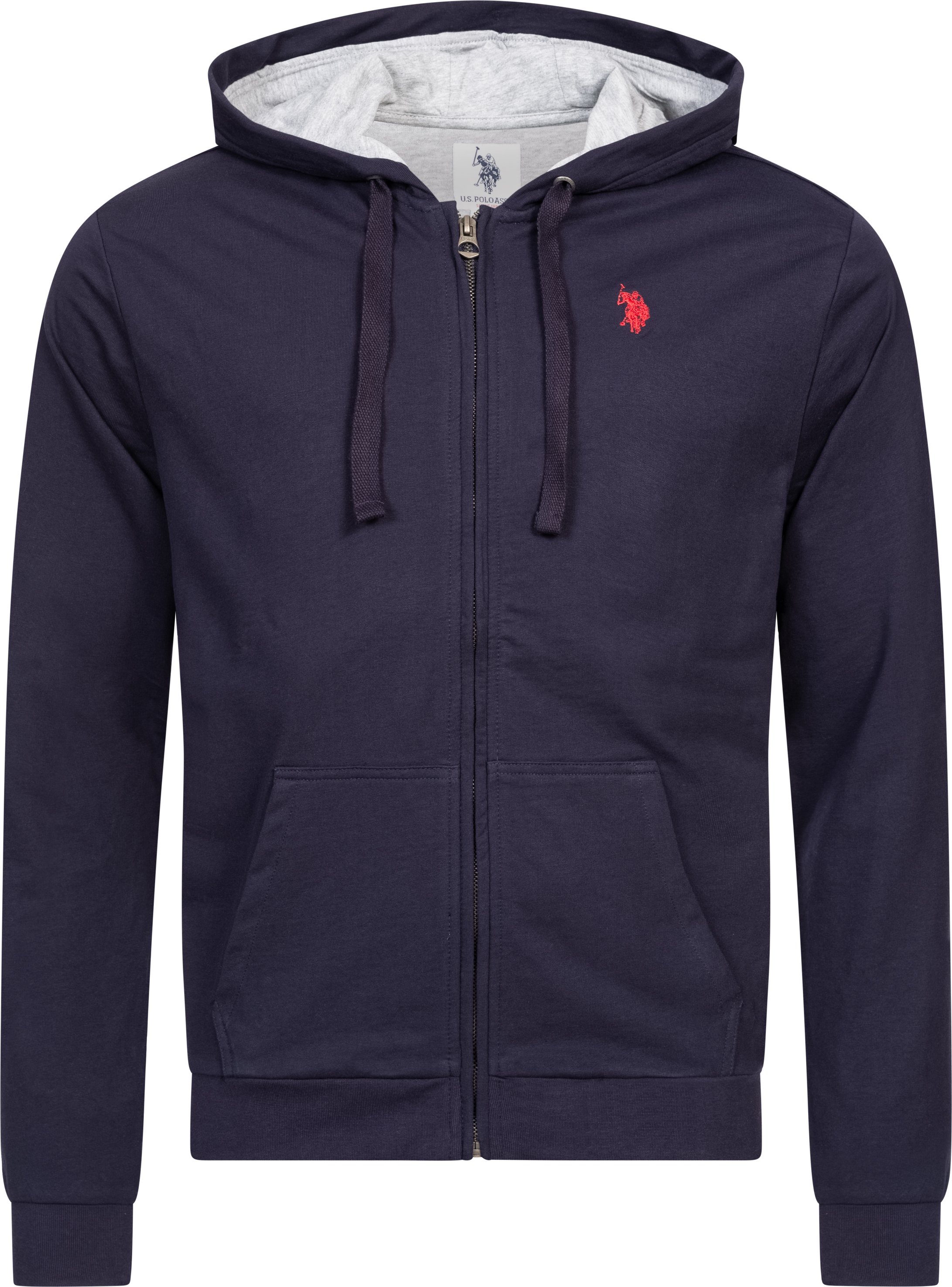 Thumbnail - U.S. Polo ASSN. Sweatjacke mit Kapuze in Navy