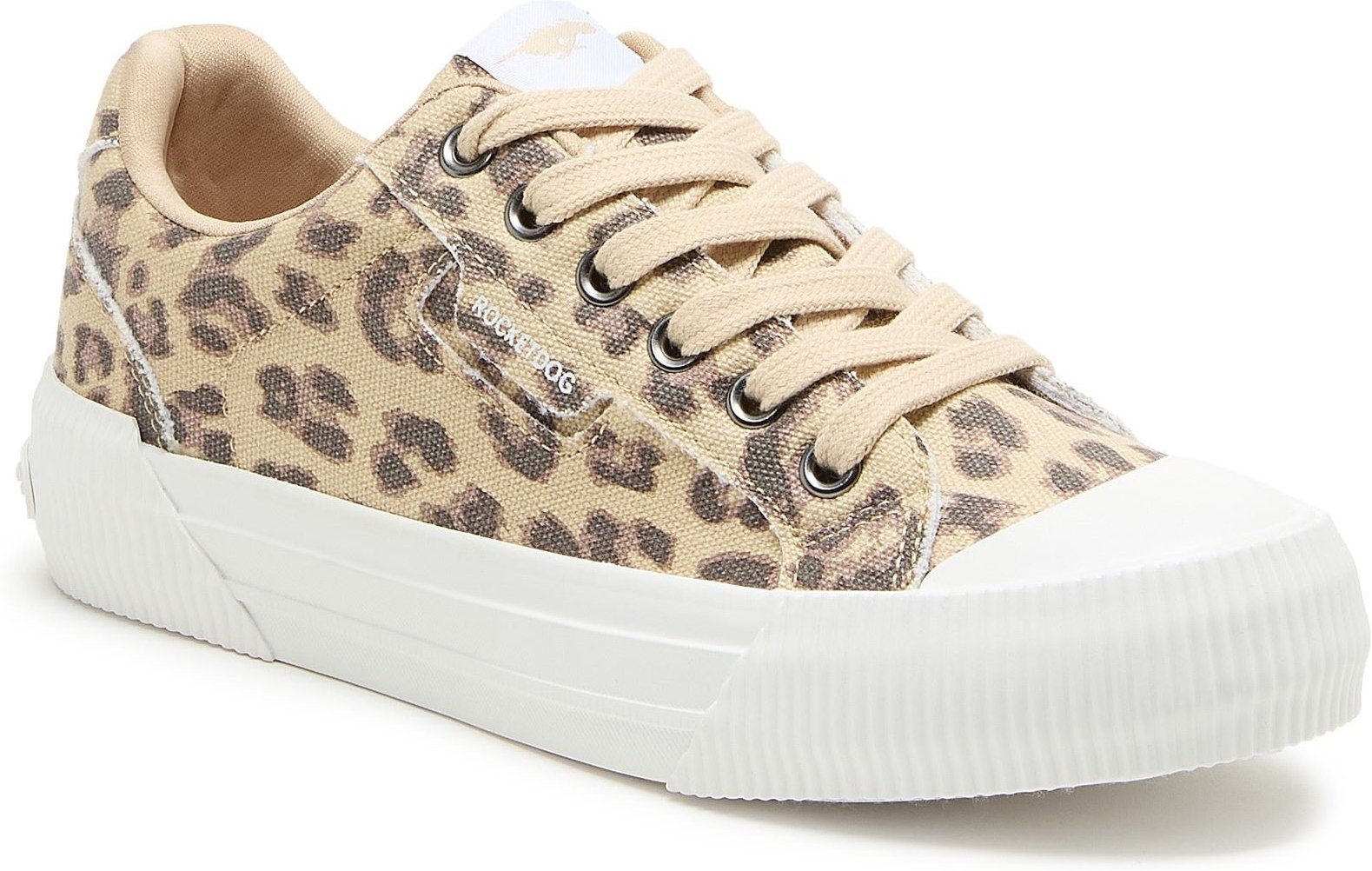 Rocket Dog Cheery Dexter Damenschuhe aus Baumwolle in Beige.