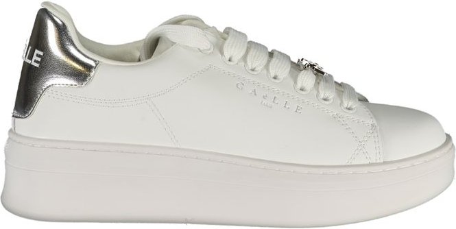 Gaelle Paris Bianco Polyurethan Damen Sneaker