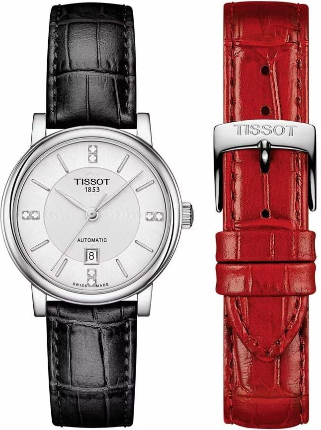 Tissot Carson Damen Schwarze Uhr T1222071603601