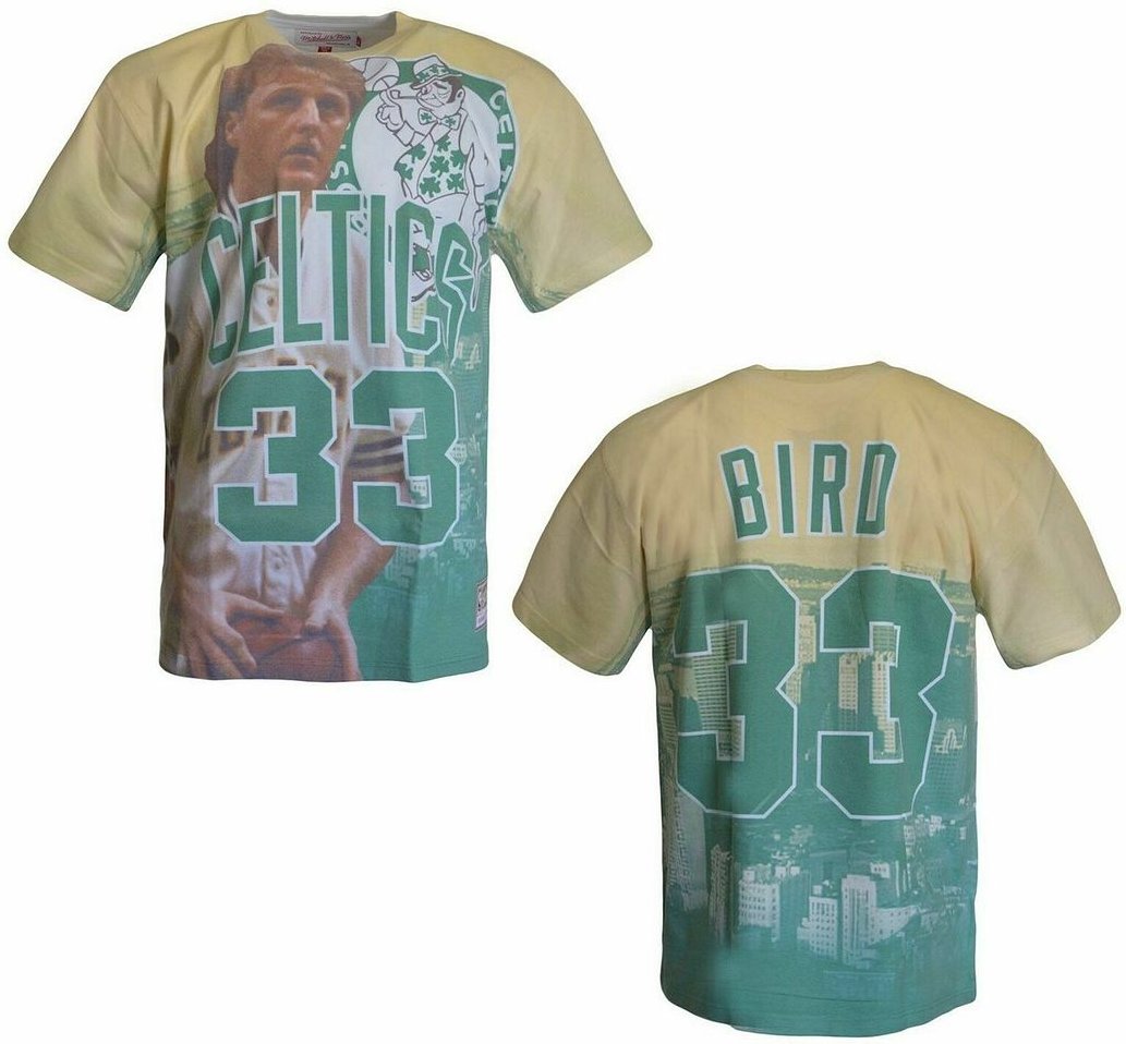 Mitchell & Ness Boston Celtics Larry Bird 33 Herren T-Shirt