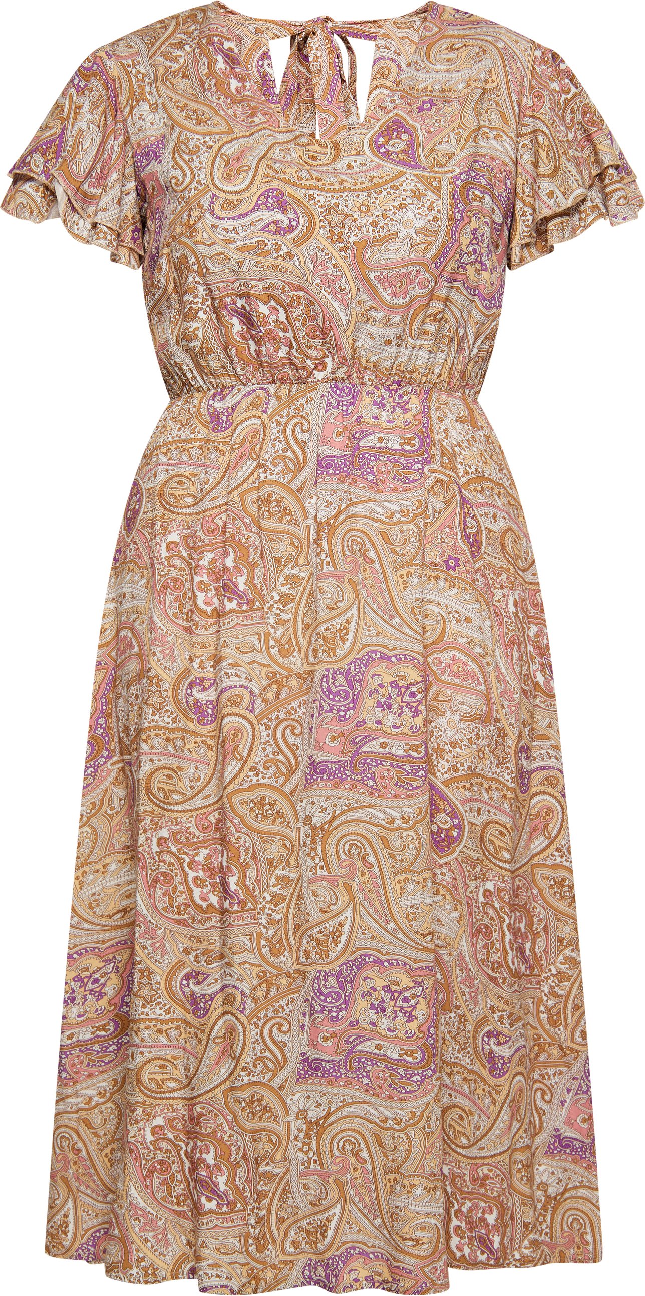 usha Kleid mit Paisley-Print Damen mehrfarbige Flieger