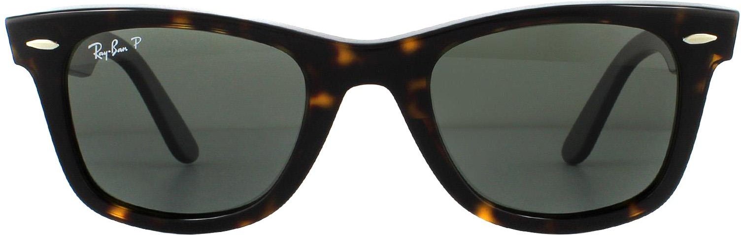 Ray-Ban Rectangle Unisexe Tortoise Green Polarise Lunettes de soleil