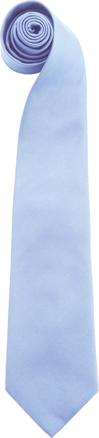 Thumbnail - Premier Herren Clip-On-Krawatte, verschiedene Farben (2 Stück/Packung) (Mittelblau)