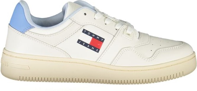 Tommy Hilfiger Weiße Polyurethan Damen Sneakers