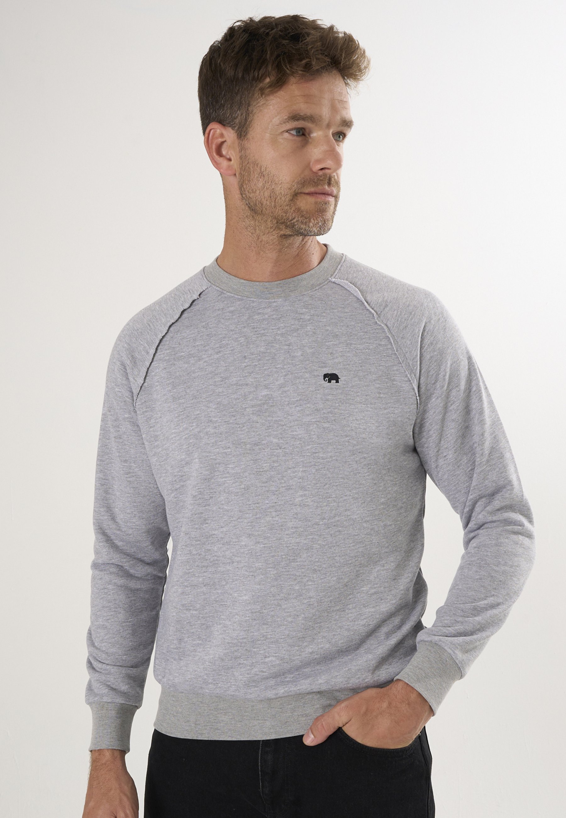 Sweatshirt Basic Rundhals Sweatshirt