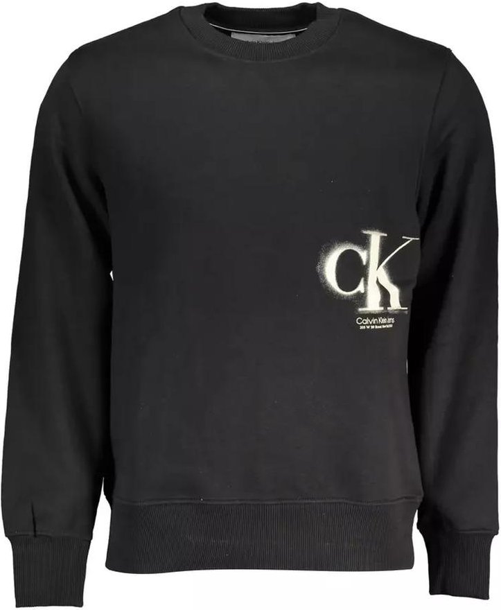 CK Logo Sweatshirt Spruhfarbe Design