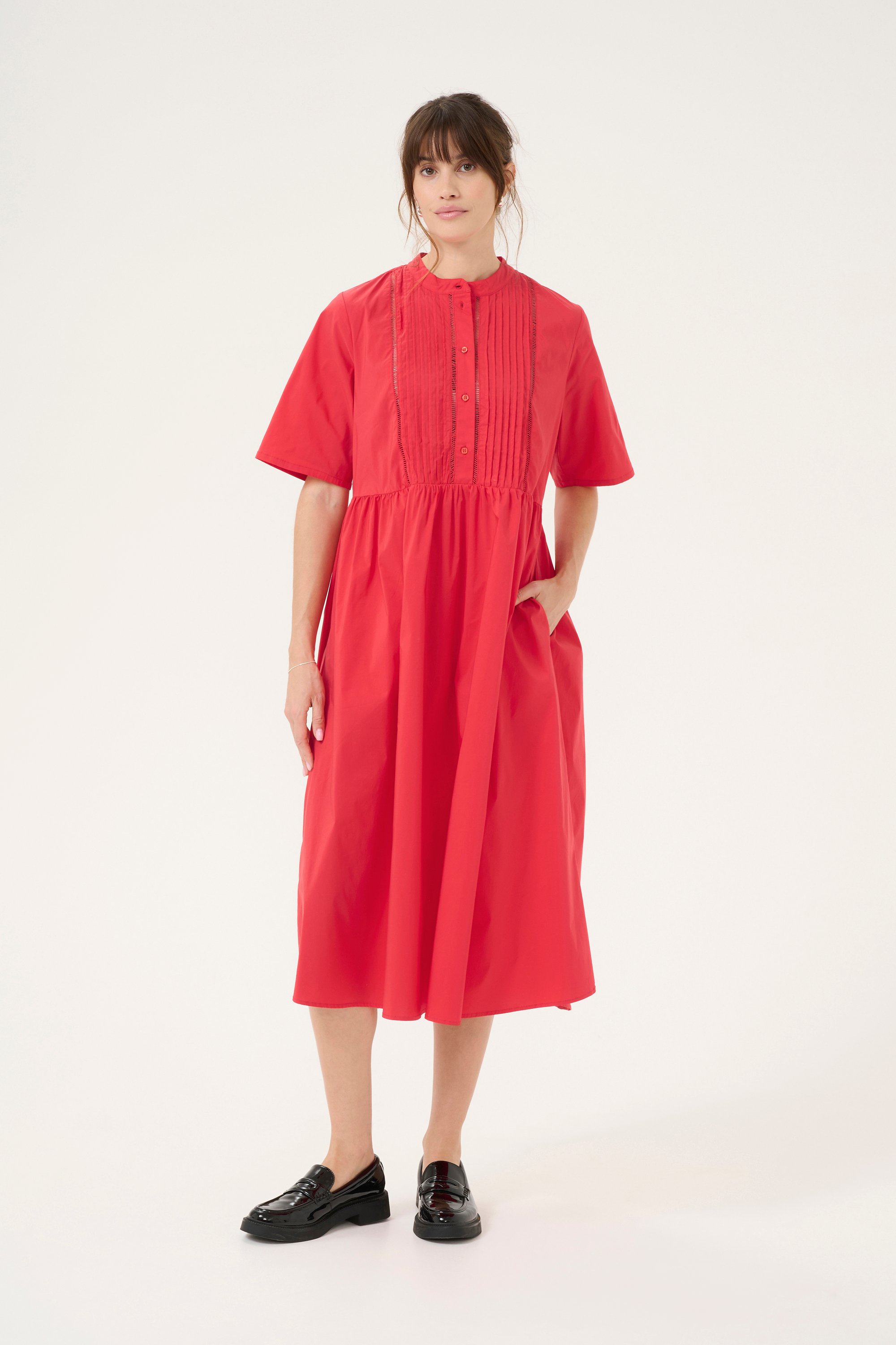 Thumbnail - Kleid Feminine Fiery Red