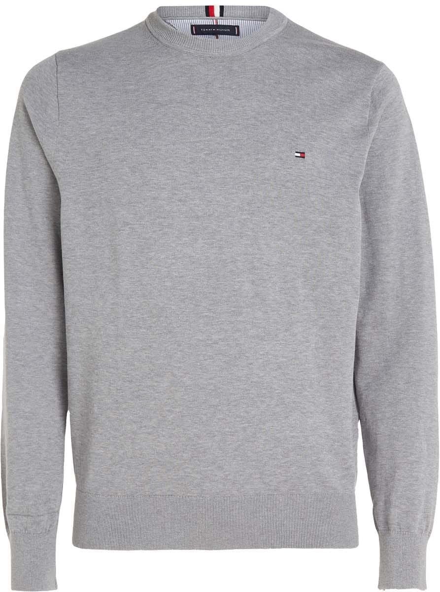 Thumbnail - Tommy Hilfiger - "1985" Pullover Top Rundhalsausschnitt für Herren (Grau)